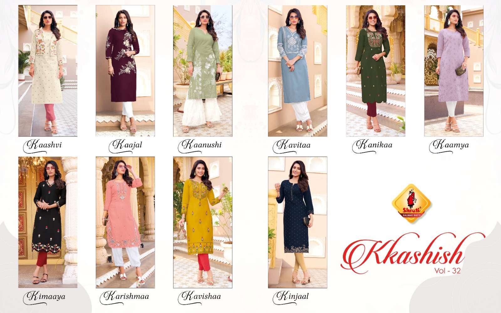 KKASHISH VOL-32 BY SHRUTI SUITS