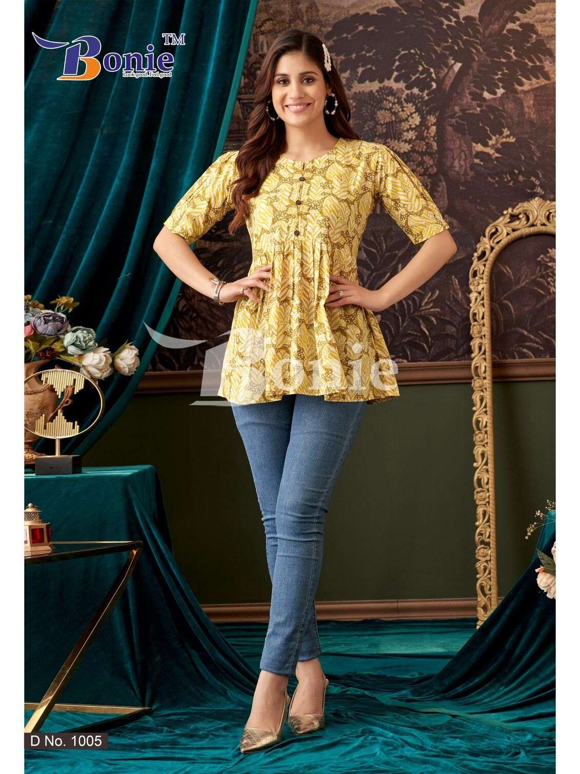 KRISHI VOL-1 AMAZING SHORT TOP BY BONIE 