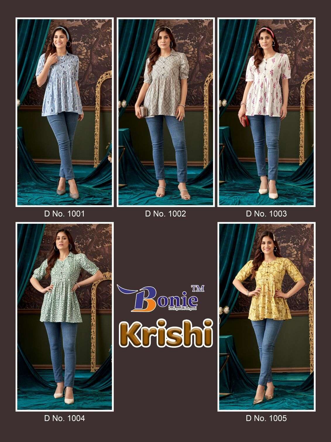 KRISHI VOL-1 AMAZING SHORT TOP BY BONIE 