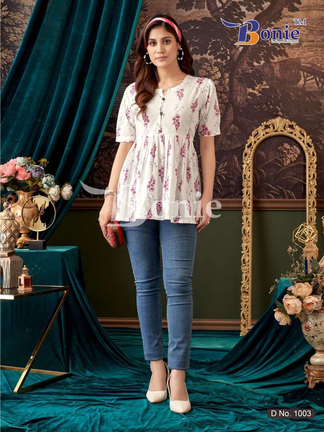 KRISHI VOL-1 AMAZING SHORT TOP BY BONIE 