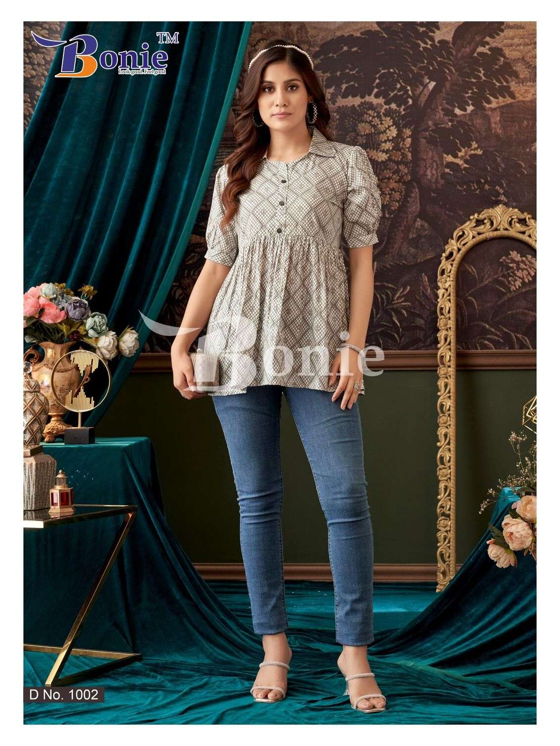 KRISHI VOL-1 AMAZING SHORT TOP BY BONIE 