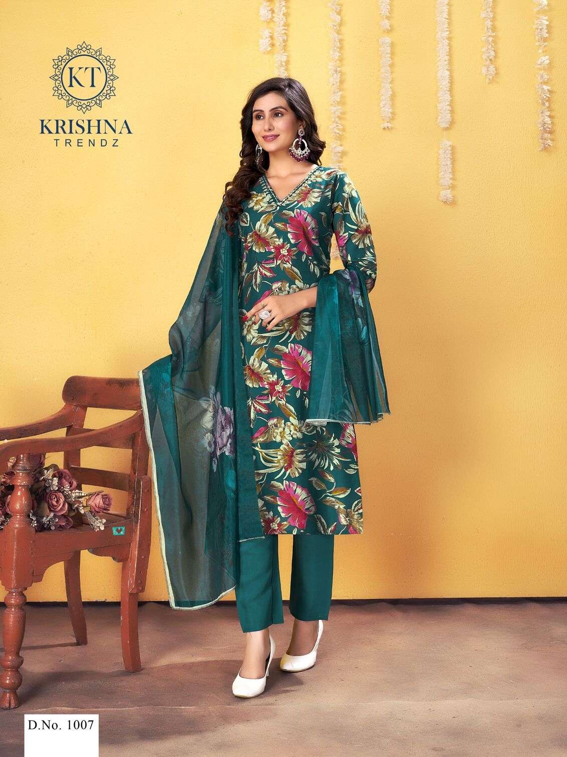KRISHNA TRENDS PRESENT NEW CATALOG PALAVI VOL-1