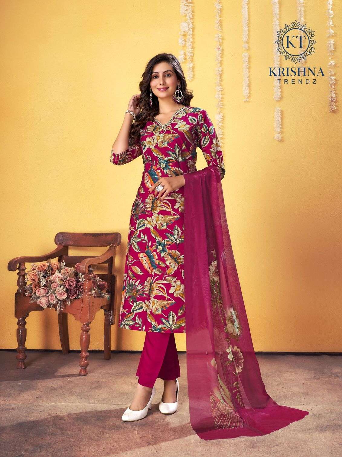 KRISHNA TRENDS PRESENT NEW CATALOG PALAVI VOL-1
