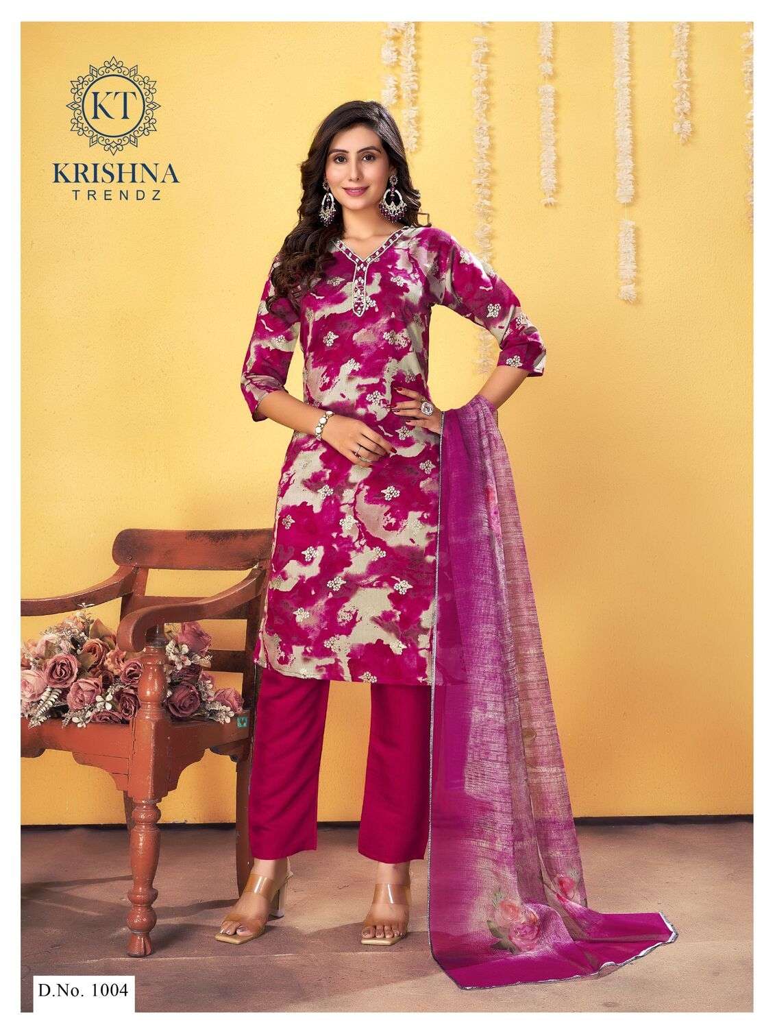 KRISHNA TRENDS PRESENT NEW CATALOG PALAVI VOL-1