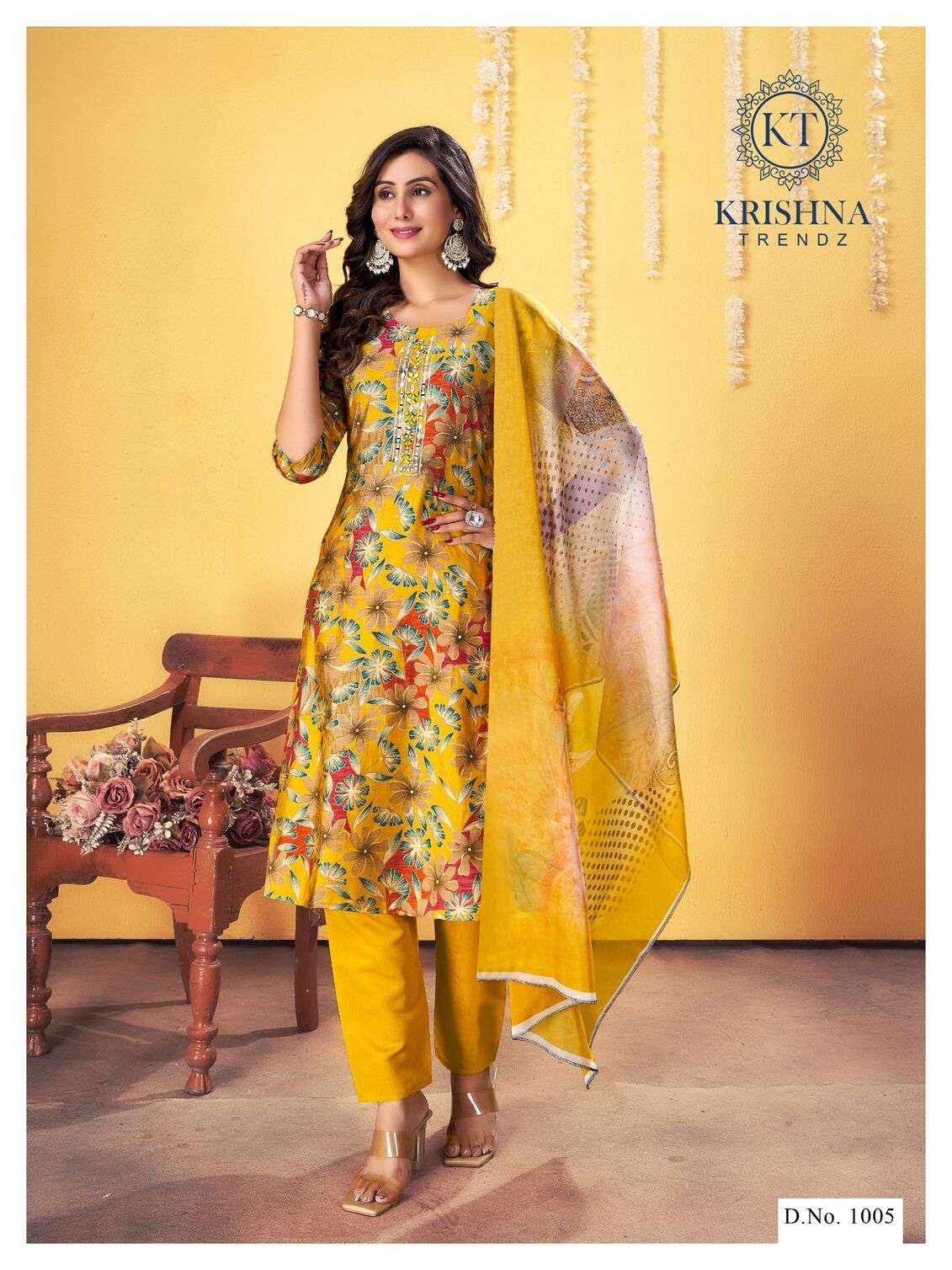 KRISHNA TRENDS PRESENT NEW CATALOG PALAVI VOL-1
