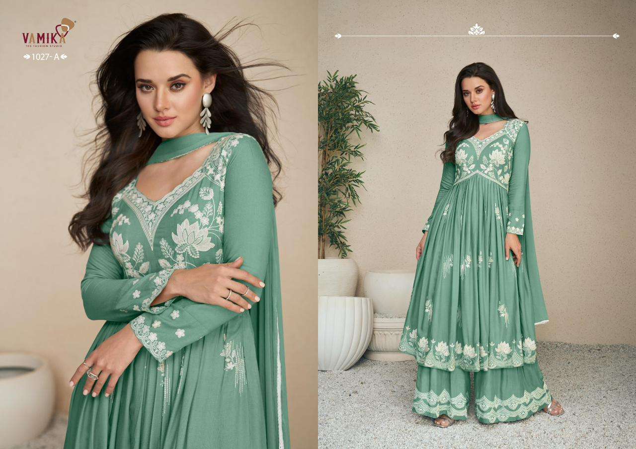 LAKHNAVI VOL-5 LIGHT COLOR BY VAMIKA 