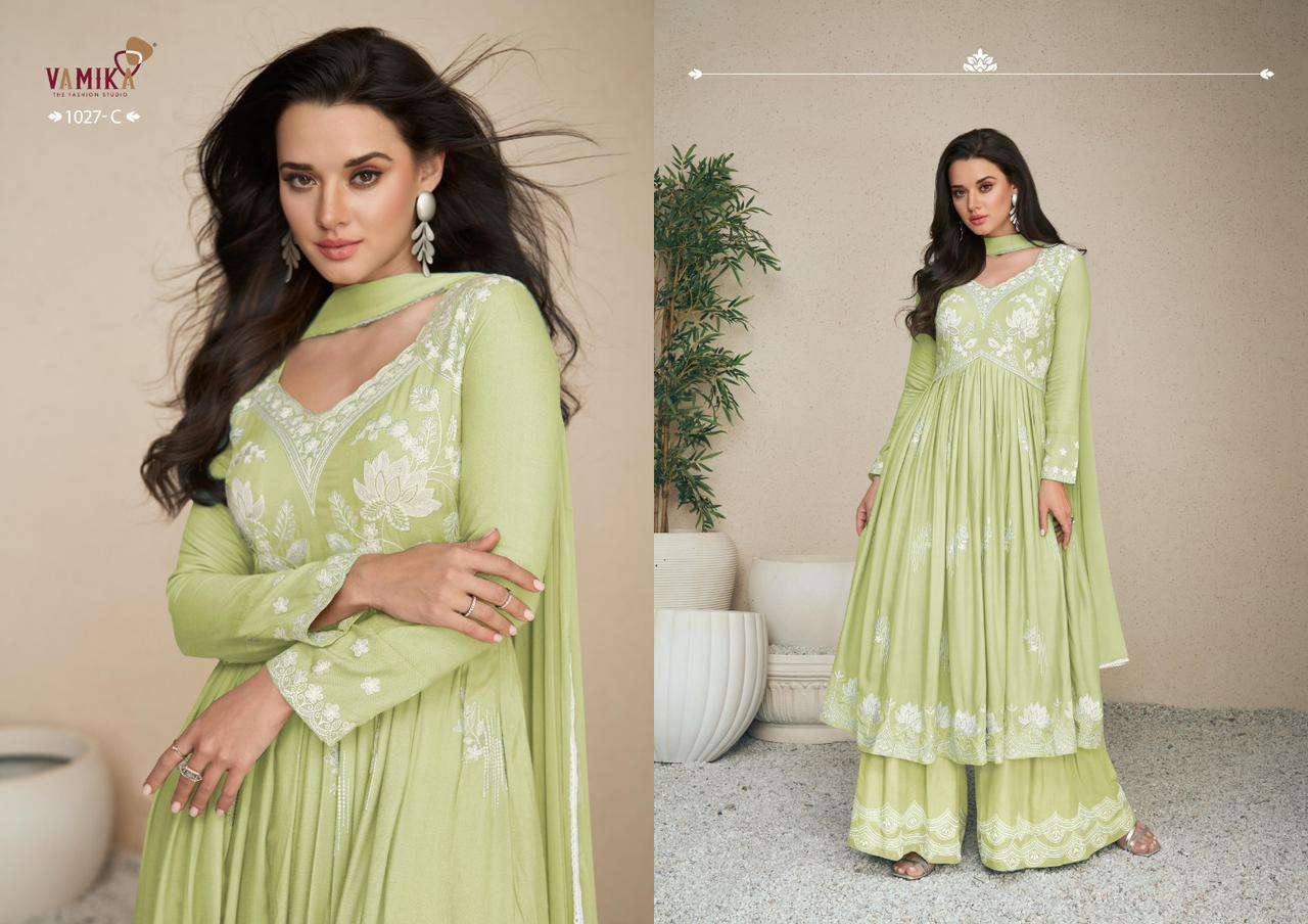 LAKHNAVI VOL-5 LIGHT COLOR BY VAMIKA 