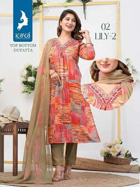 LILY VOL-2 BY KAYA KURTI 