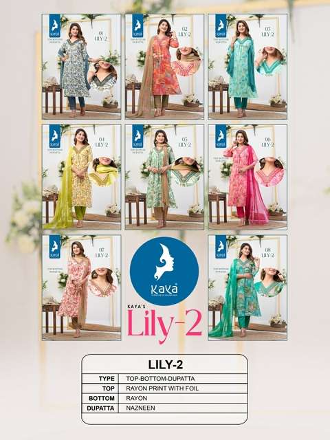 LILY VOL-2 BY KAYA KURTI 