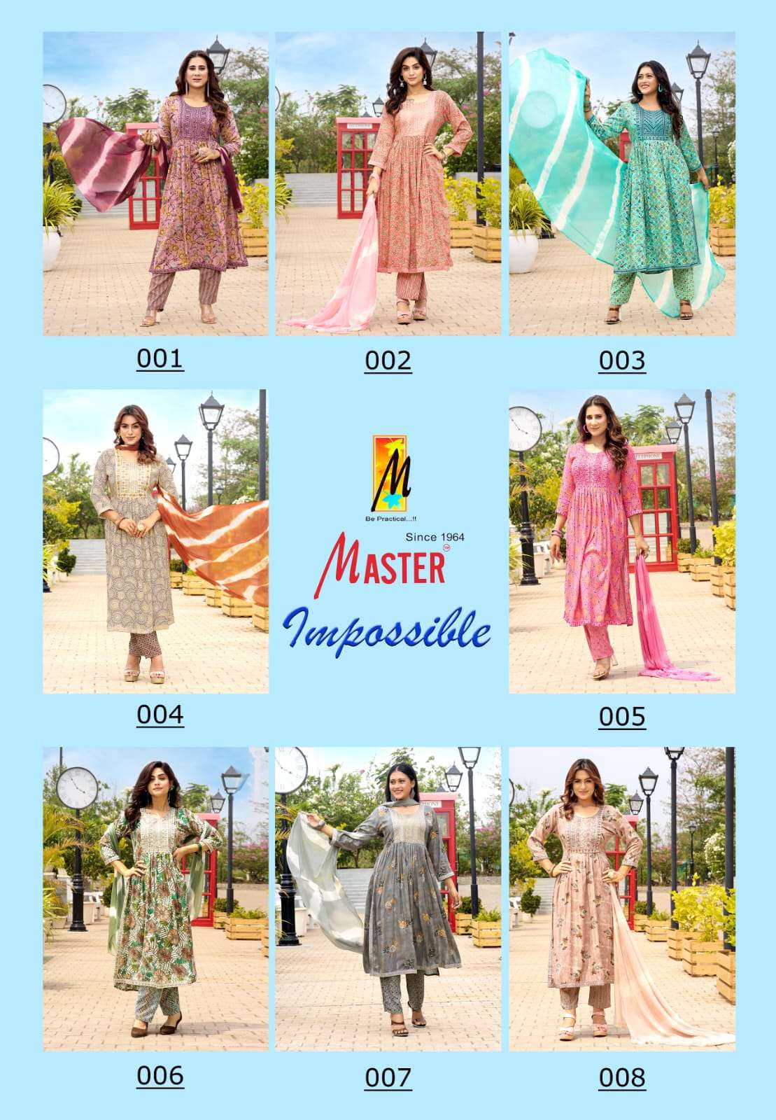MASTER PRESENTS IMPOSSIBLE NAYRA CUT STYLE KURTI 