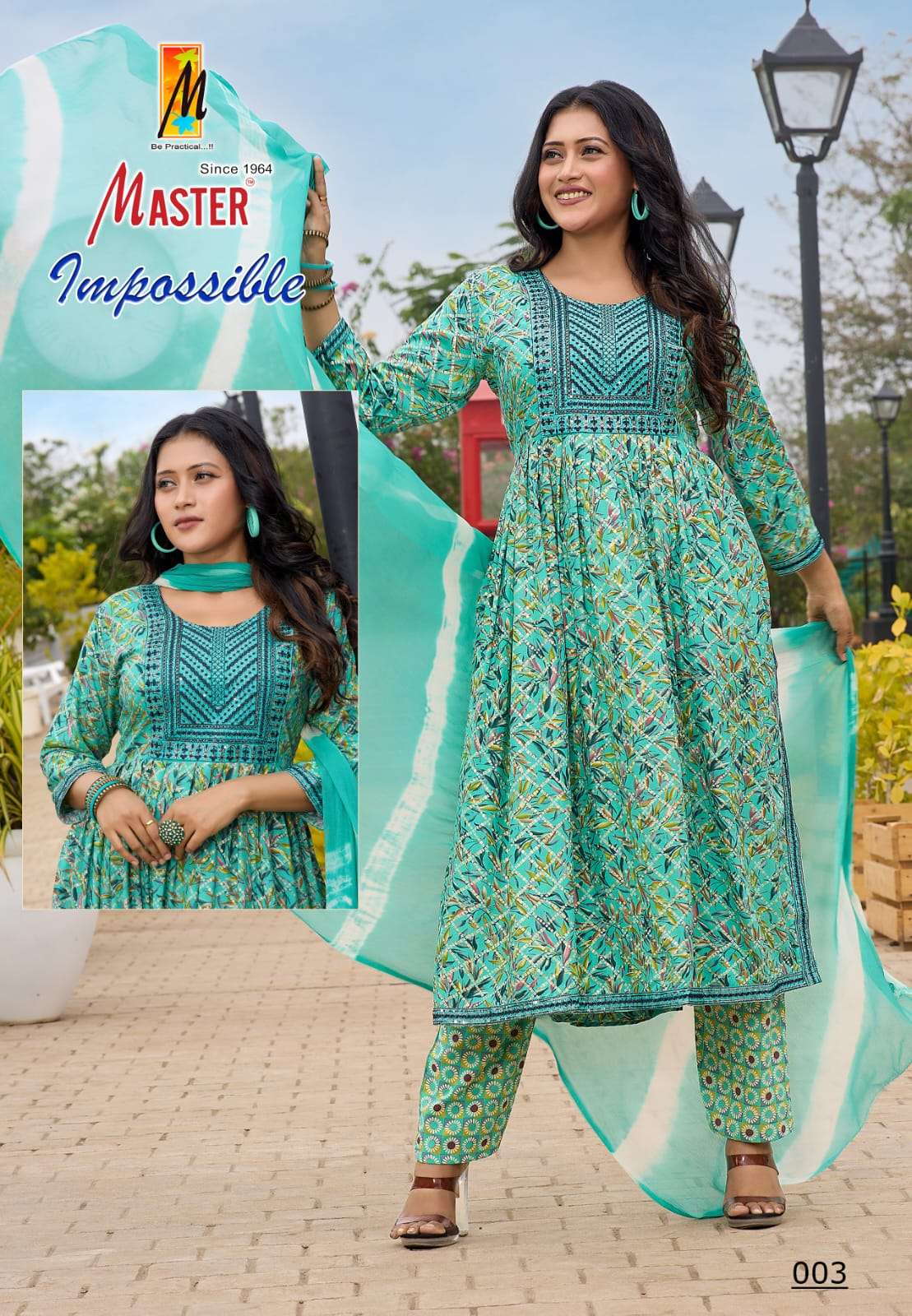 MASTER PRESENTS IMPOSSIBLE NAYRA CUT STYLE KURTI 