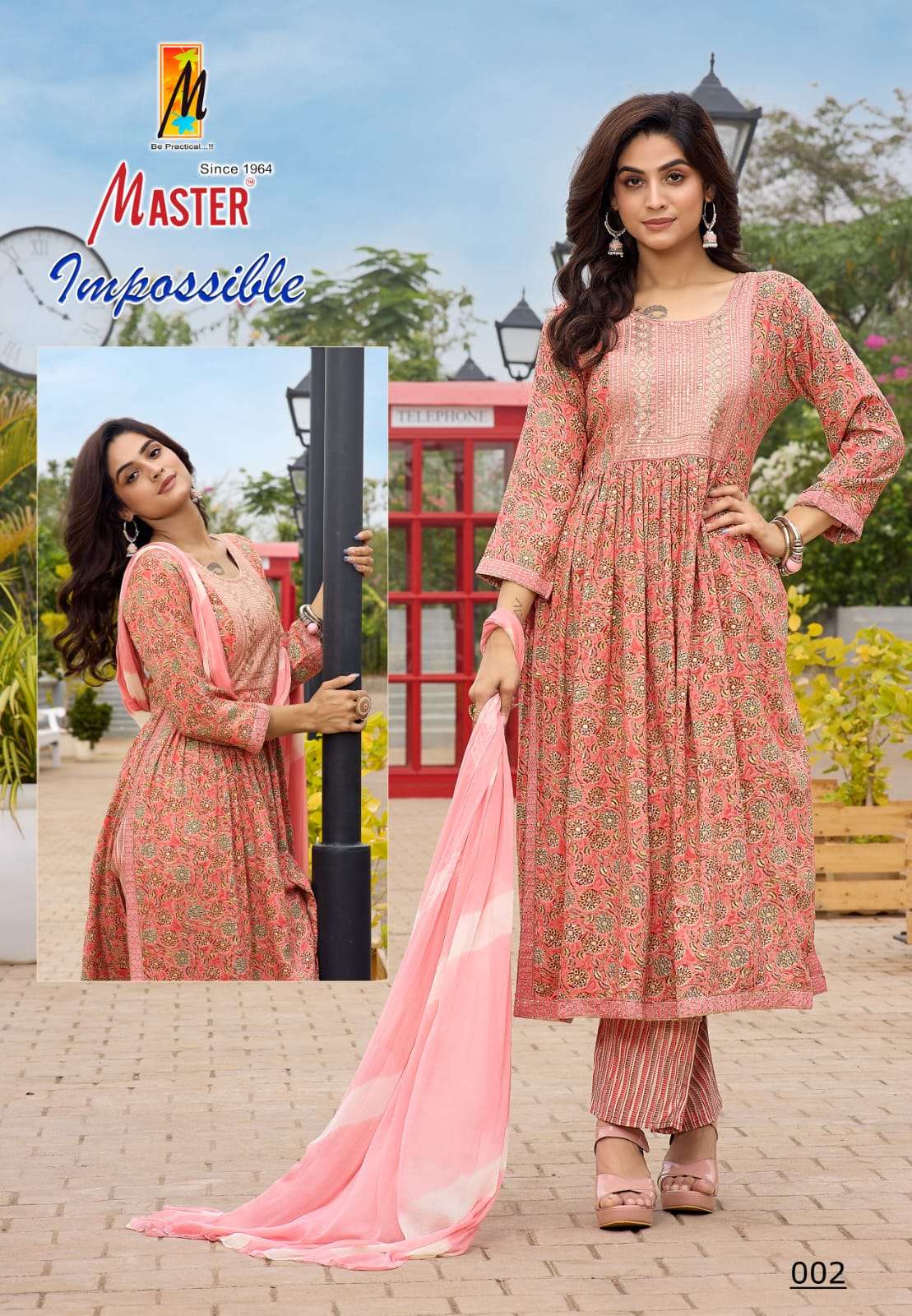 MASTER PRESENTS IMPOSSIBLE NAYRA CUT STYLE KURTI 