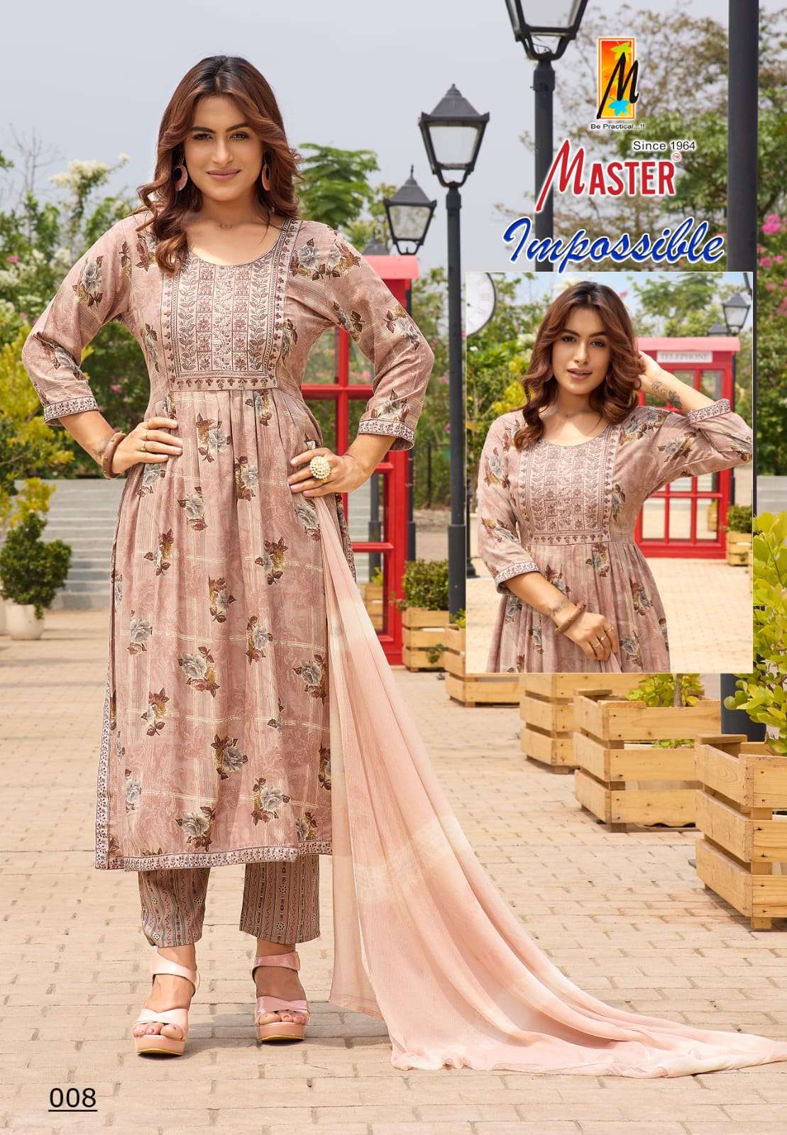 MASTER PRESENTS IMPOSSIBLE NAYRA CUT STYLE KURTI 