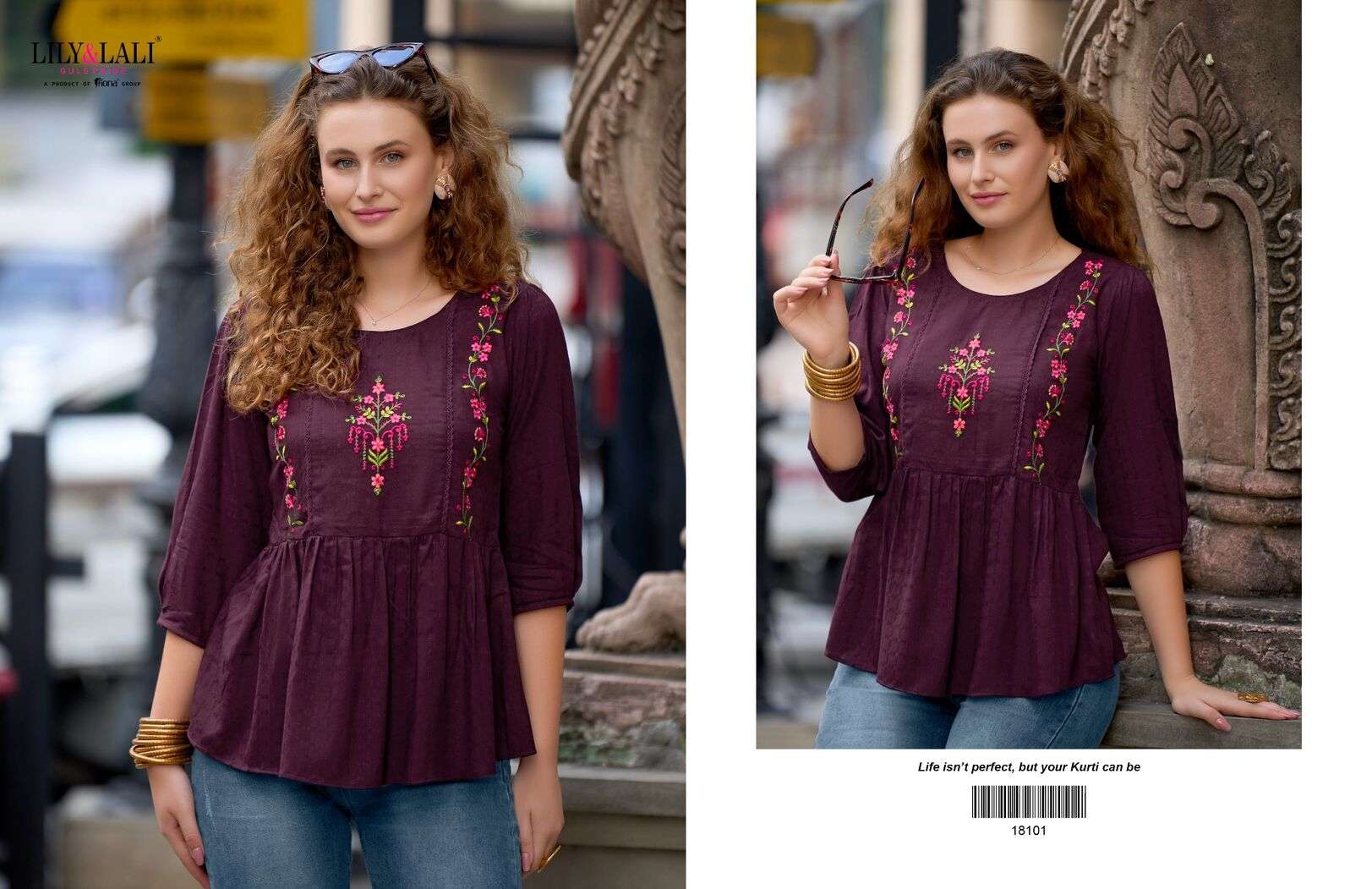 MELODY VOL-4 TOPS COLLECTION BY LILY & LALI 