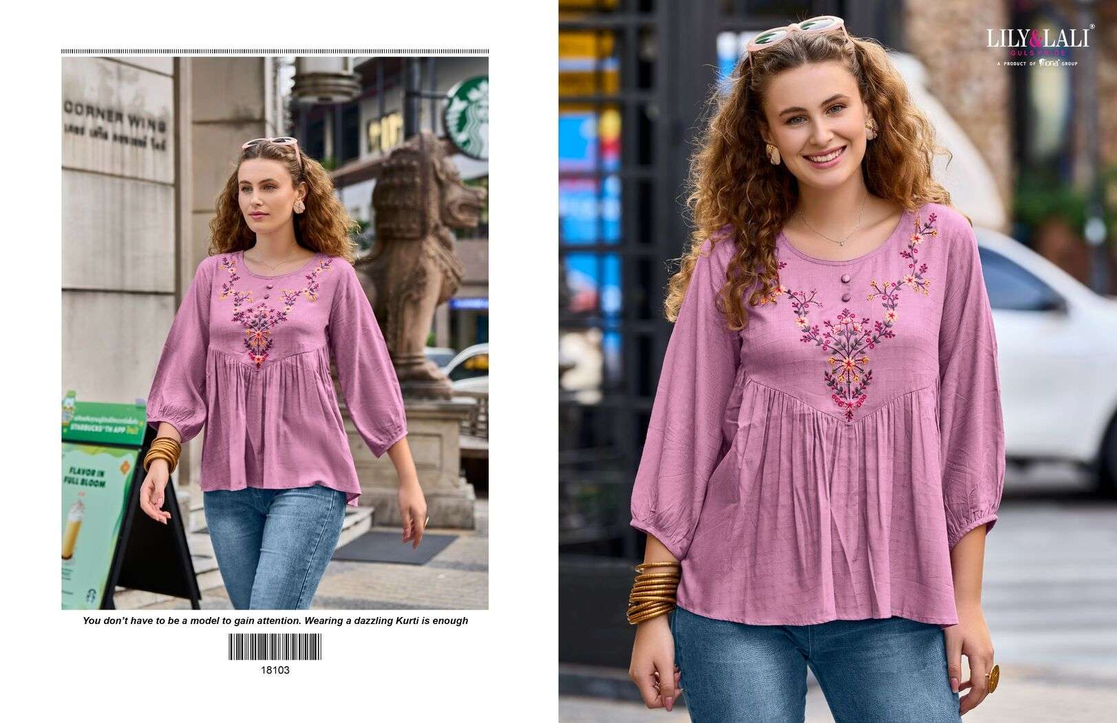 MELODY VOL-4 TOPS COLLECTION BY LILY & LALI 