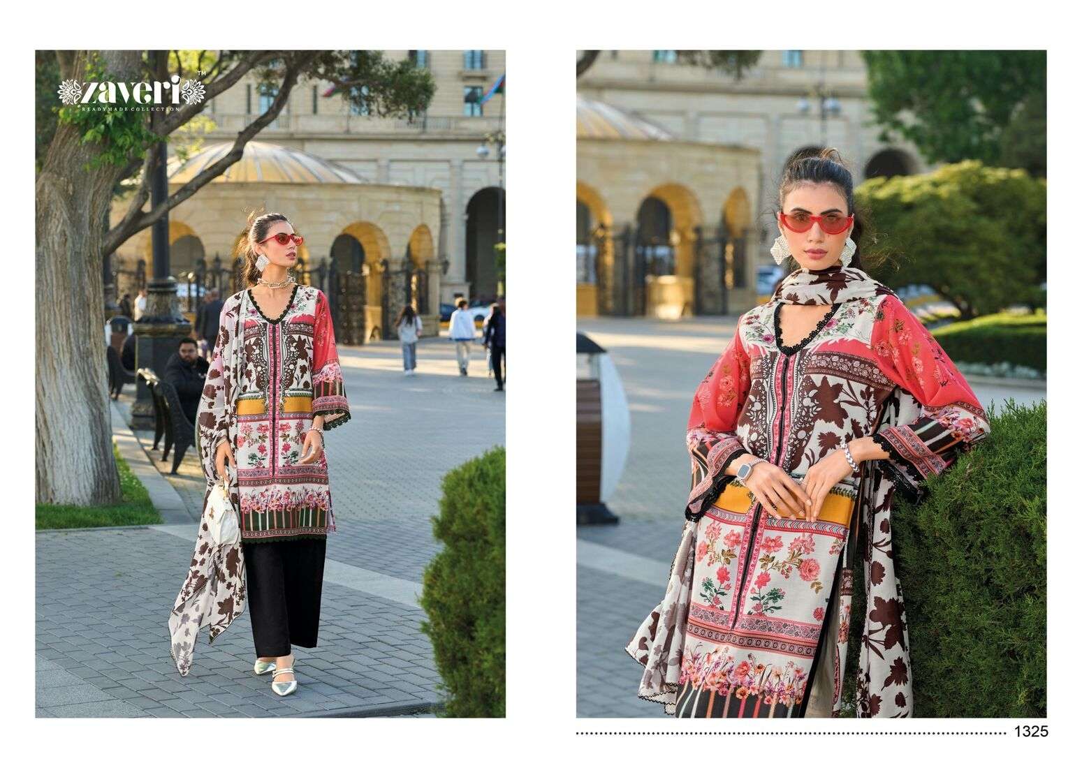 NABIYA COTTON WITH DIGITAL PRINT BY ZAVERI 