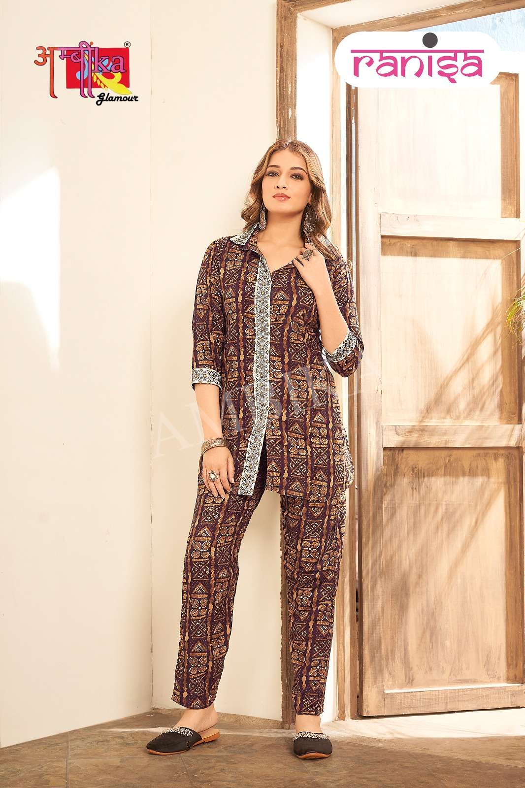 RANISA CO-ORD STYLE BY AMBIKA KURTIS