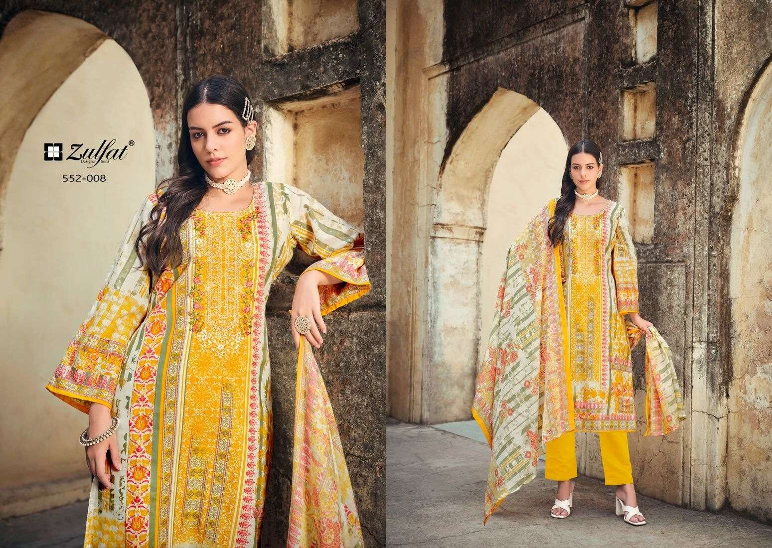 ROZEEN BY ZULFAT DESIGNER SUITS 