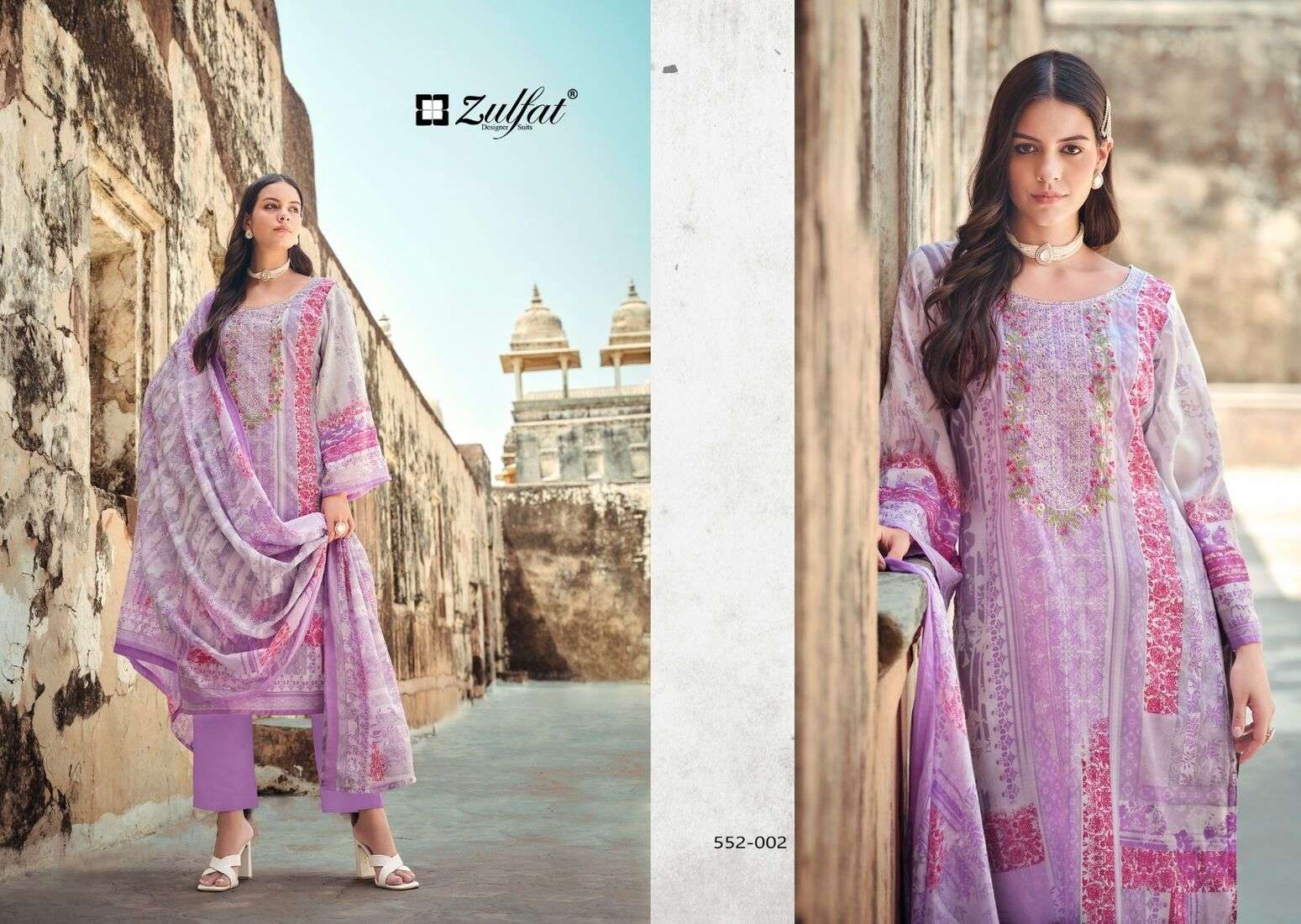 ROZEEN BY ZULFAT DESIGNER SUITS 