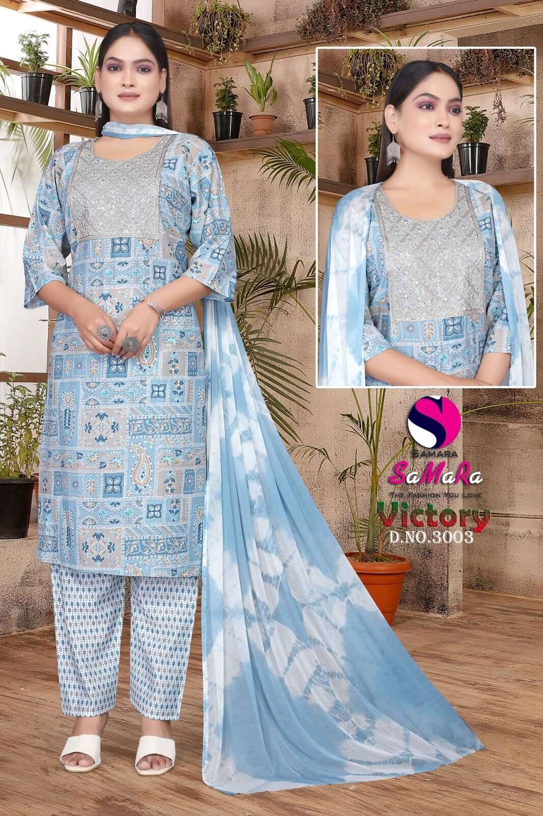 SAMARA PRESENTS NEW READYMADE KURTI VICTORY 