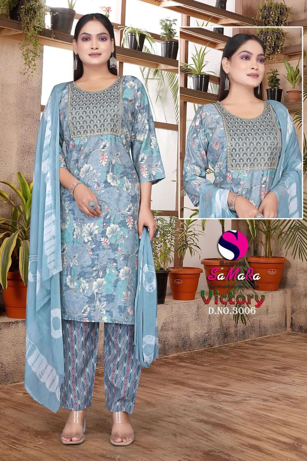 SAMARA PRESENTS NEW READYMADE KURTI VICTORY 