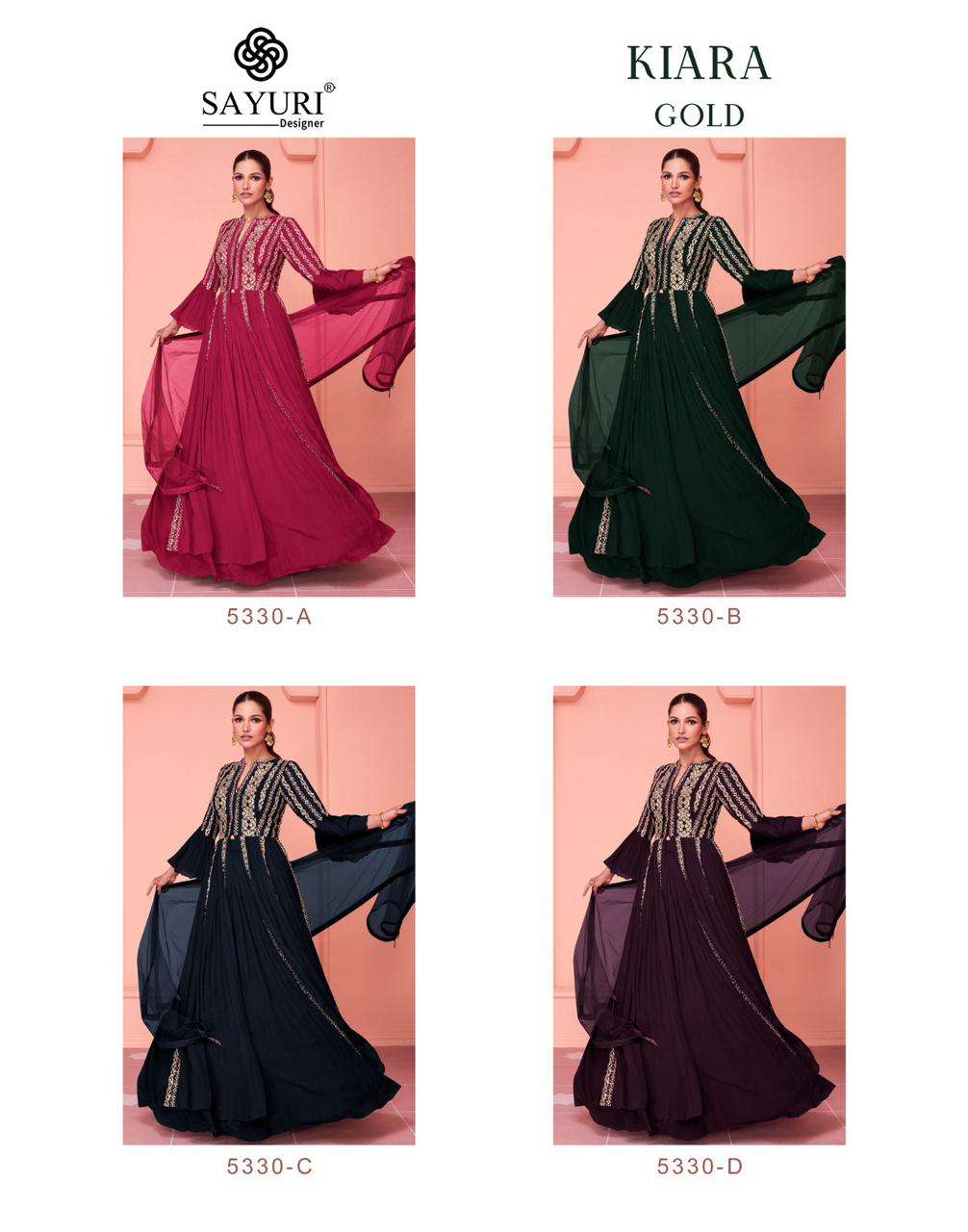 SAYURI DESIGNER PRESENTS NEW CATALOG KIARA GOLD