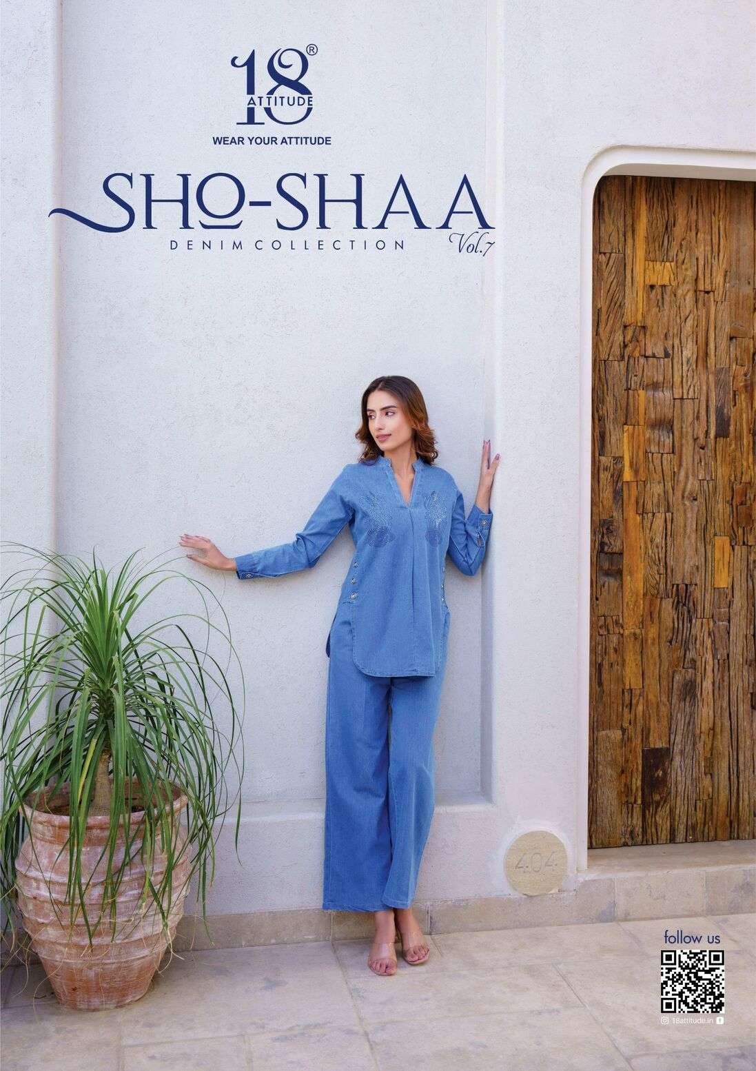 SHO SHAA DENIM COTTON COLLECTION VOL-7 BY 18 ATTITUDE