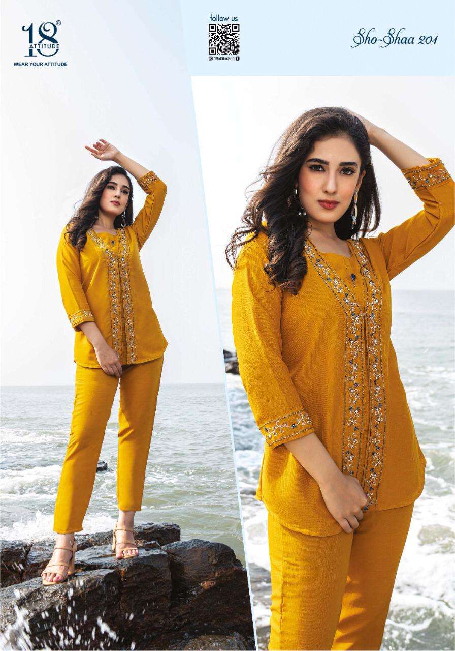 SHO SHAA STYLISH CO-ORD SET BY 18 ATTITUDE  