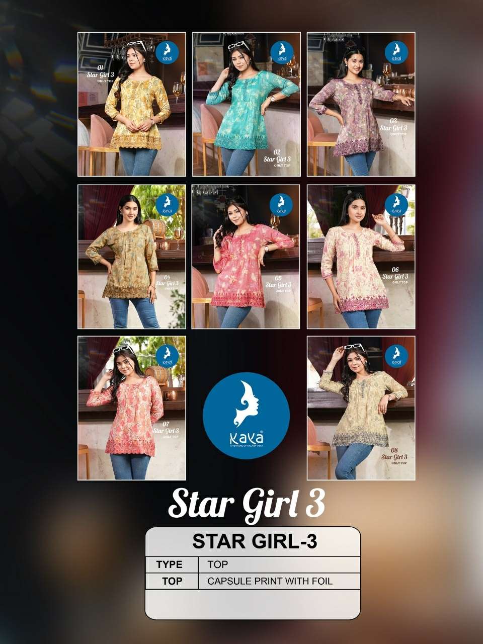 STAR GIRL VOL-3 BY KAYA KURTI 