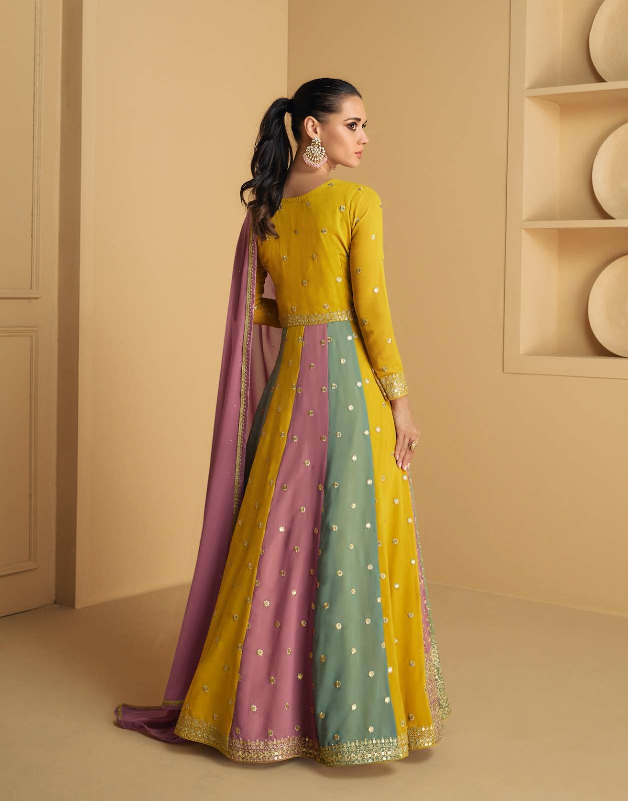 TAREEF HEAVY EMBROIDERY GOWN BY AASHIRWAD