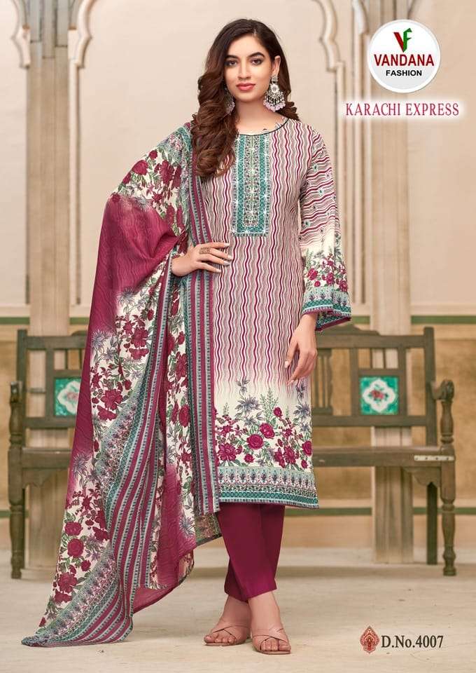 VANDANA FASHION PRESENTS NEW CATALOGUE KARACHI EXPRESS