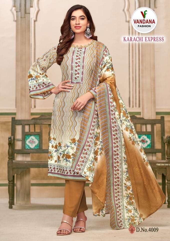 VANDANA FASHION PRESENTS NEW CATALOGUE KARACHI EXPRESS