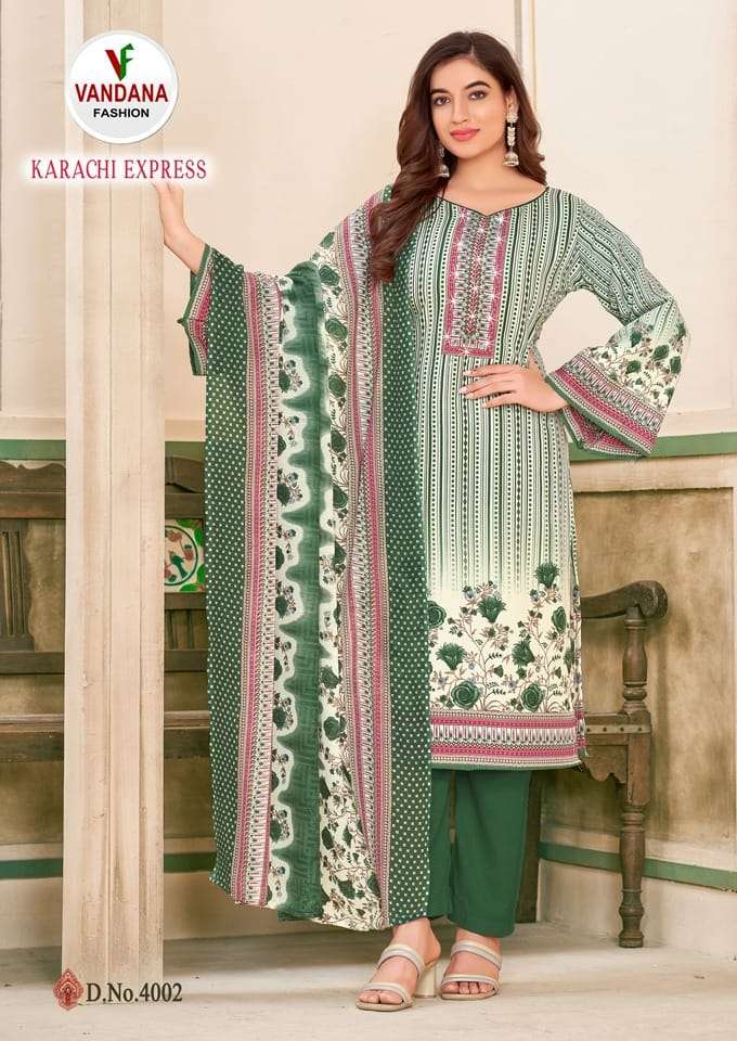 VANDANA FASHION PRESENTS NEW CATALOGUE KARACHI EXPRESS