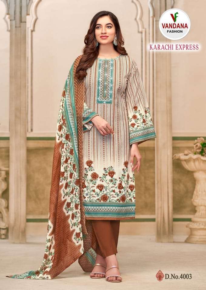 VANDANA FASHION PRESENTS NEW CATALOGUE KARACHI EXPRESS