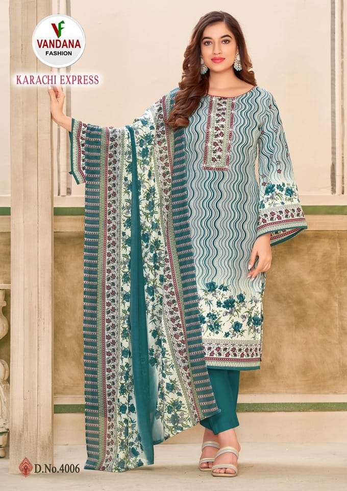 VANDANA FASHION PRESENTS NEW CATALOGUE KARACHI EXPRESS