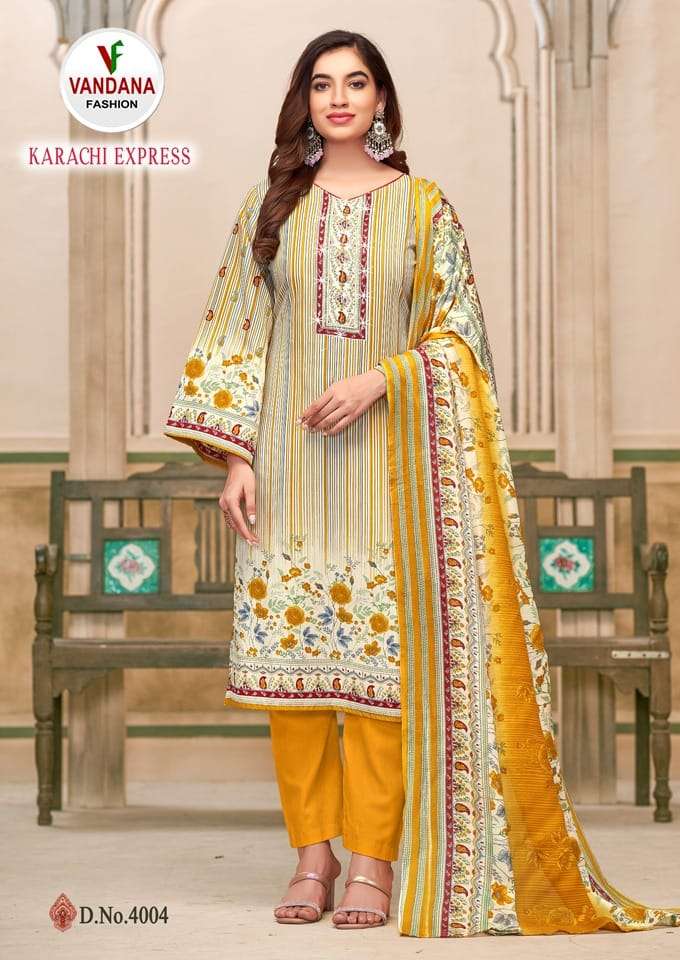 VANDANA FASHION PRESENTS NEW CATALOGUE KARACHI EXPRESS