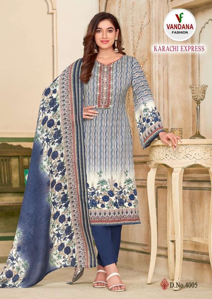 VANDANA FASHION PRESENTS NEW CATALOGUE KARACHI EXPRESS