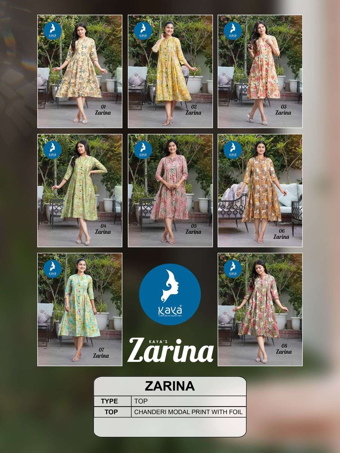 ZARINA BY KAYA KURTI 