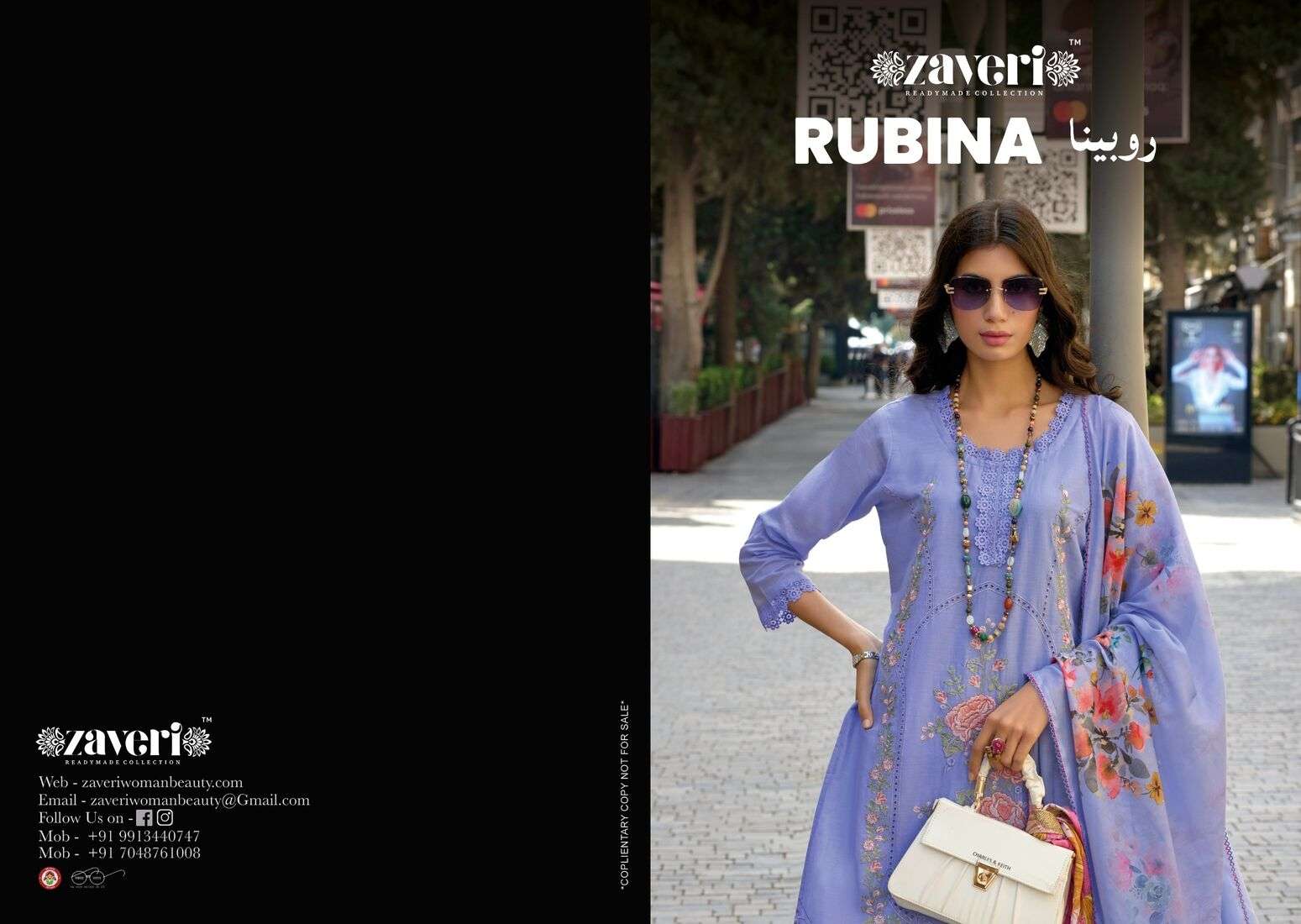 ZAVERI PRESENTS COTTON COLLECTION RUBINA 