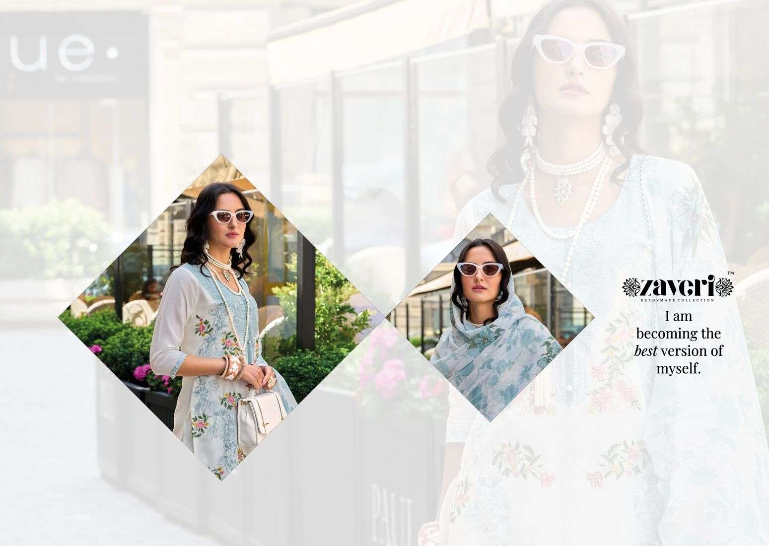 ZAVERI PRESENTS COTTON WITH EMBROIDERY WORK SAIMA