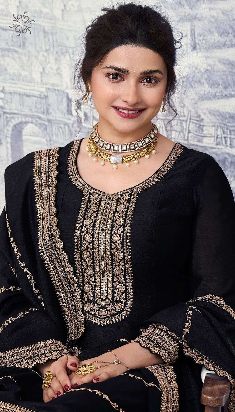 AALIYA VOL-2 BY KULEESH EMBROIDERY SILK GEORGETTE ANARKALI SUIT 