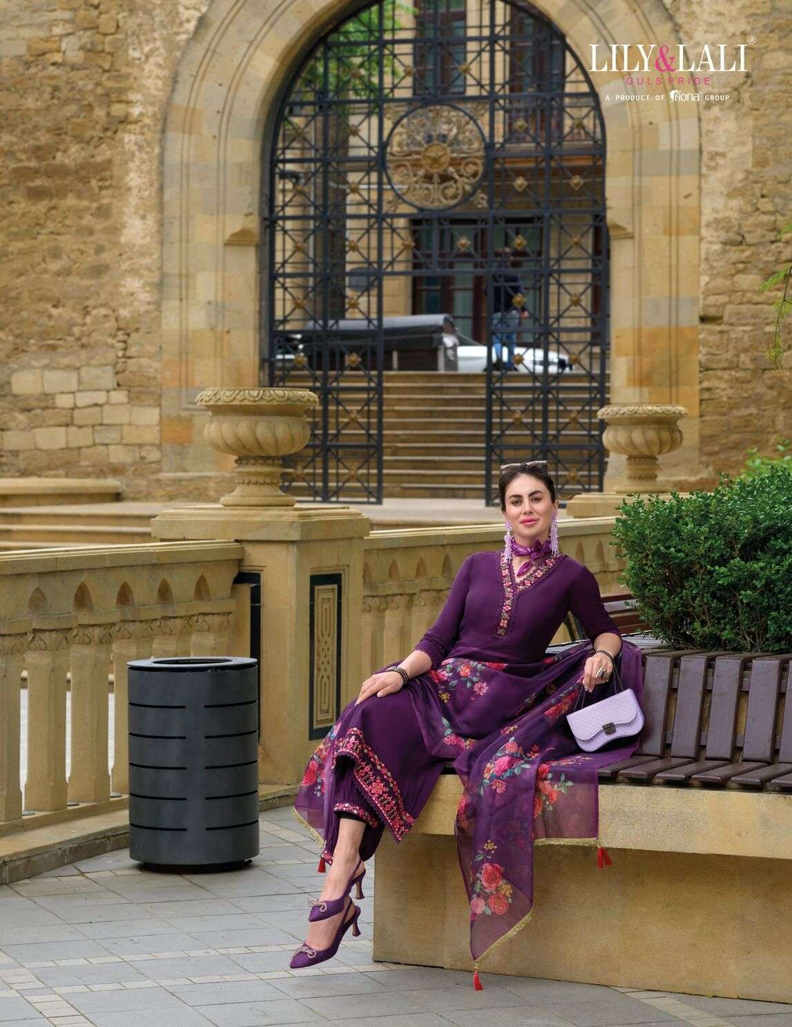 AFGHANI VOL-4 BY LILY & LALI MILAN SILK WITH EMBROIDERY WORK & ORGANZA DUPATTA  