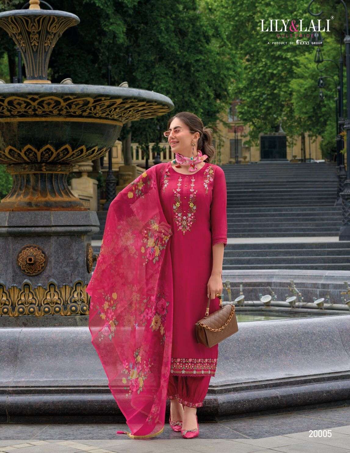 AFGHANI VOL-4 BY LILY & LALI MILAN SILK WITH EMBROIDERY WORK & ORGANZA DUPATTA  