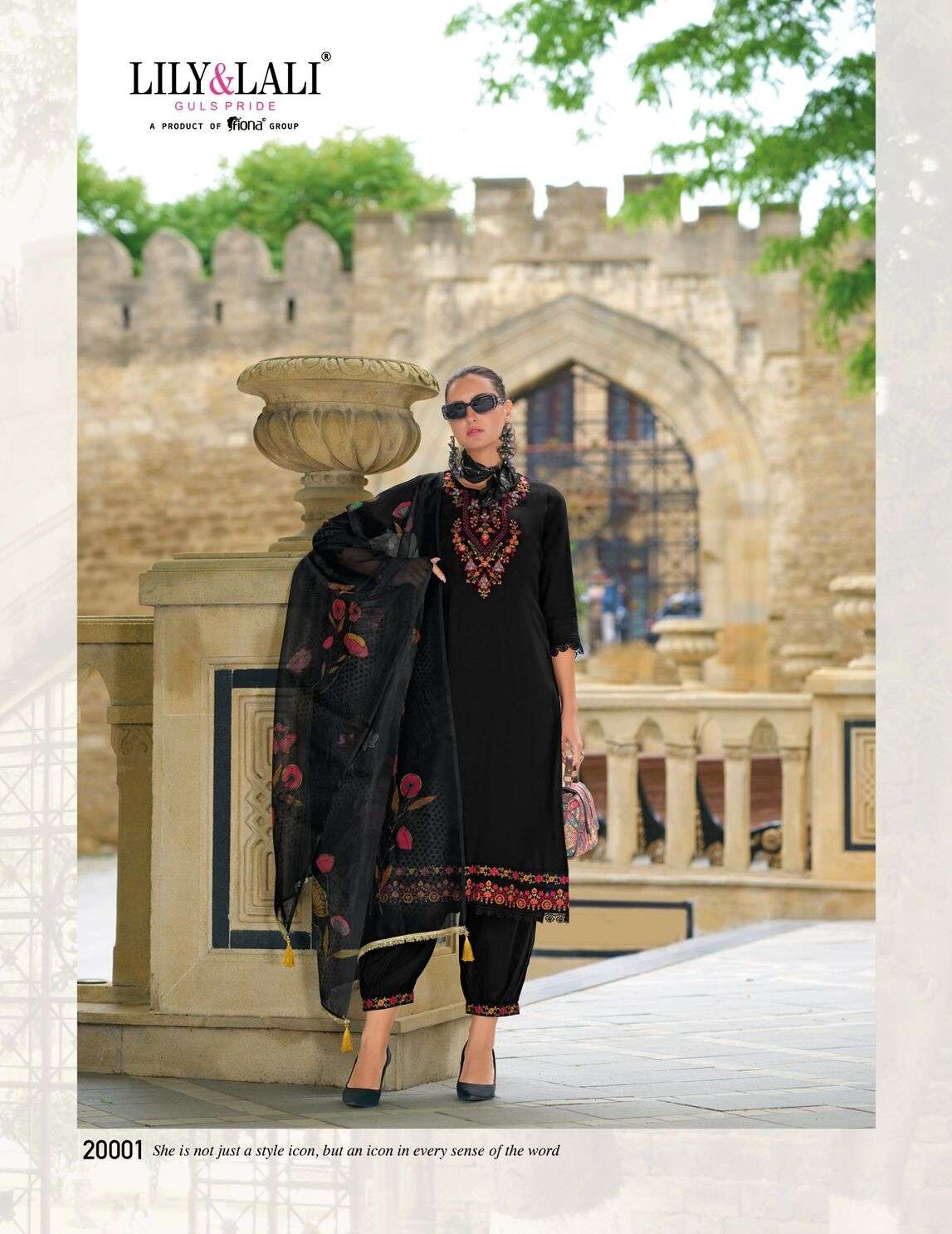 AFGHANI VOL-4 BY LILY & LALI MILAN SILK WITH EMBROIDERY WORK & ORGANZA DUPATTA  