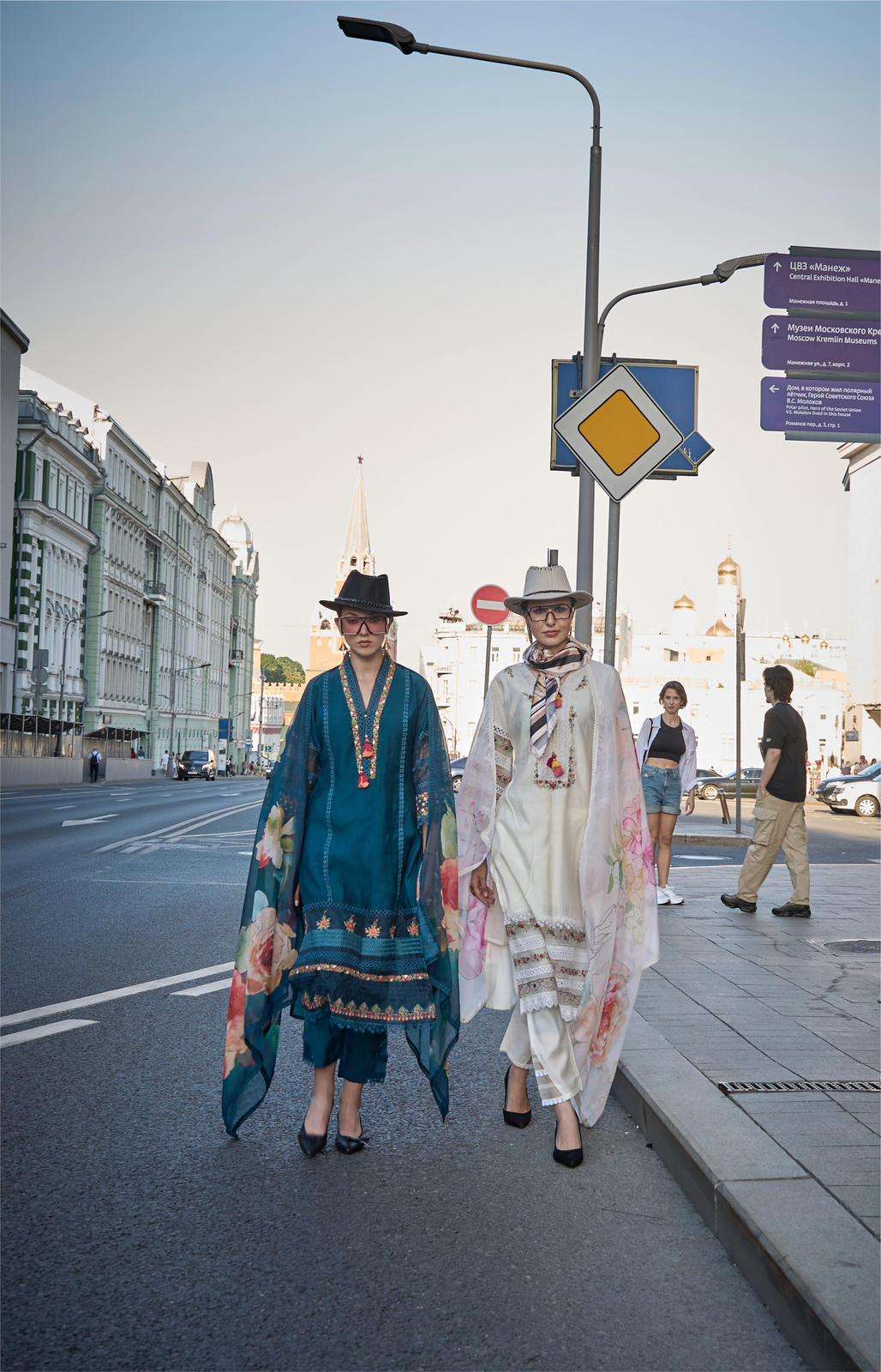 BAHAAR BY KAILEE FASHION DESIGNER FANCY THREAD 3 PCS SET 