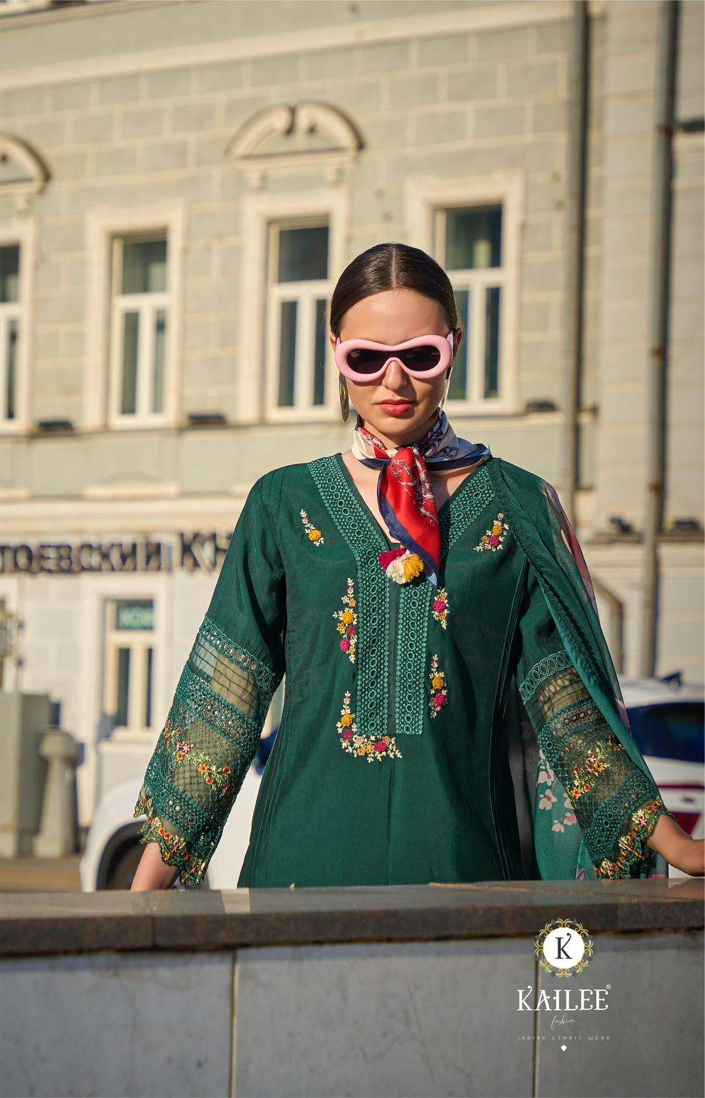 BAHAAR BY KAILEE FASHION DESIGNER FANCY THREAD 3 PCS SET 