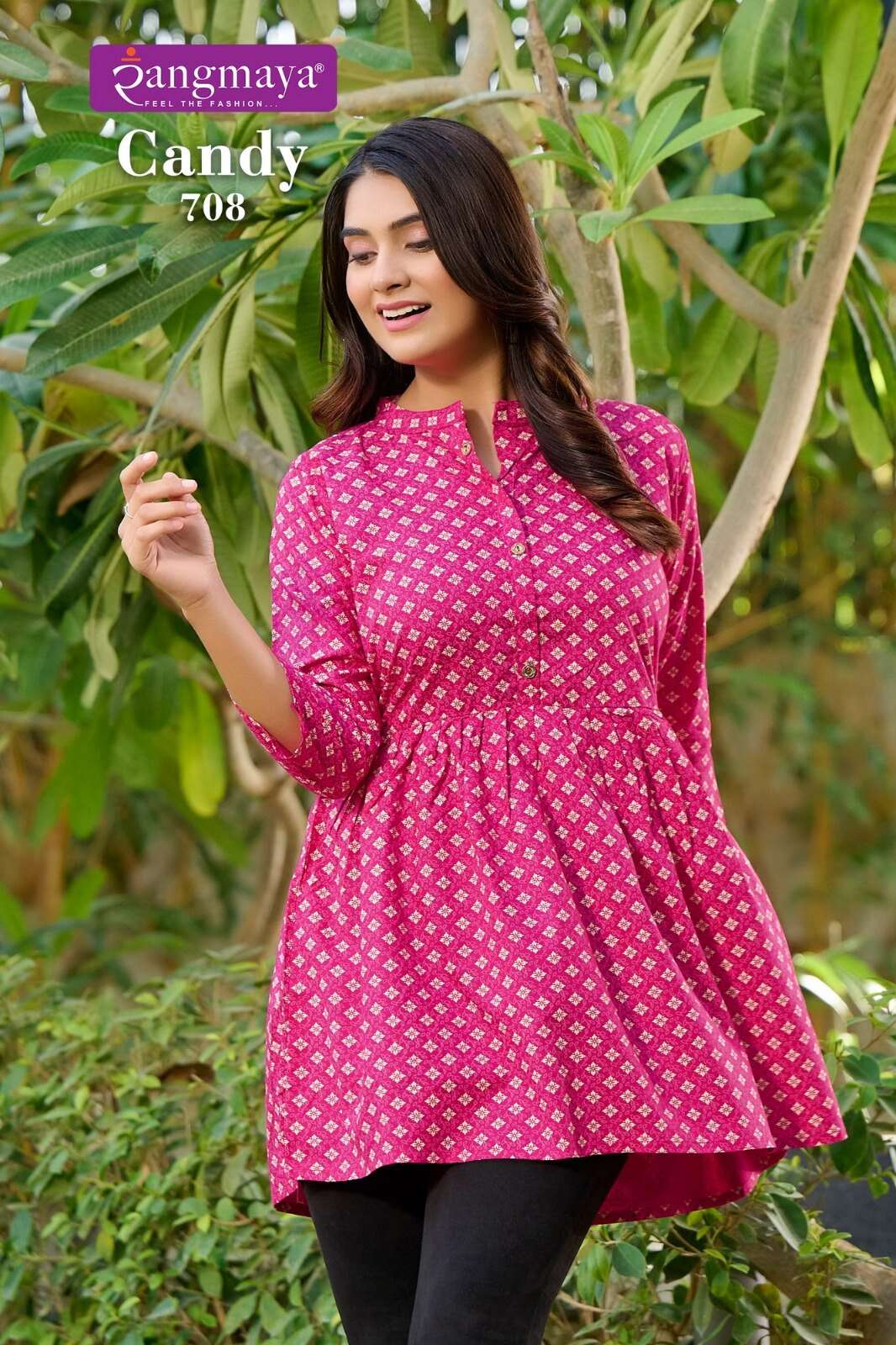 CANDY VOL-7 BY RANGMAYA SHORT PRINTED TUNICS  