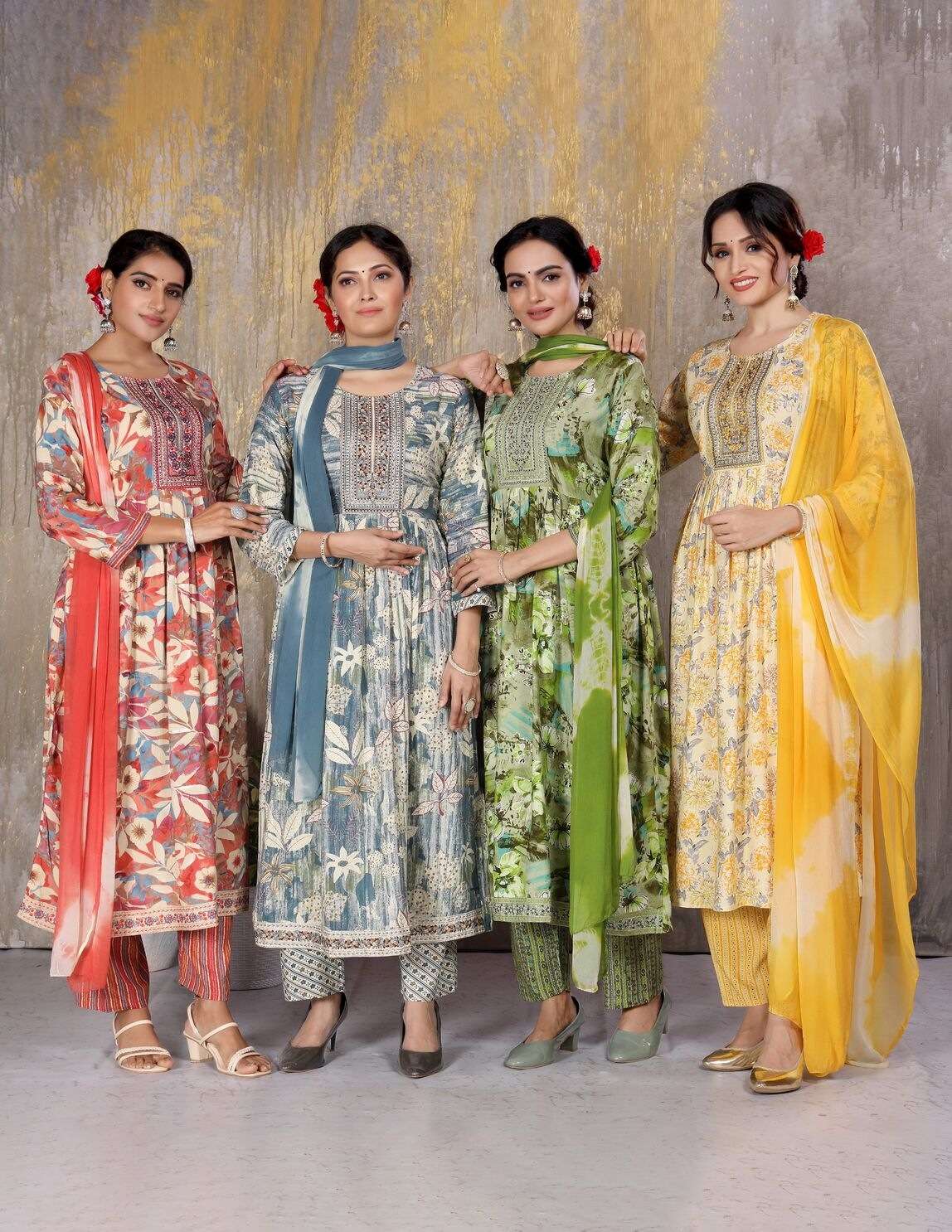 CLASSY BY MASTER 3 PCS IN GHERA STYLE WITH POCKET & DORI 