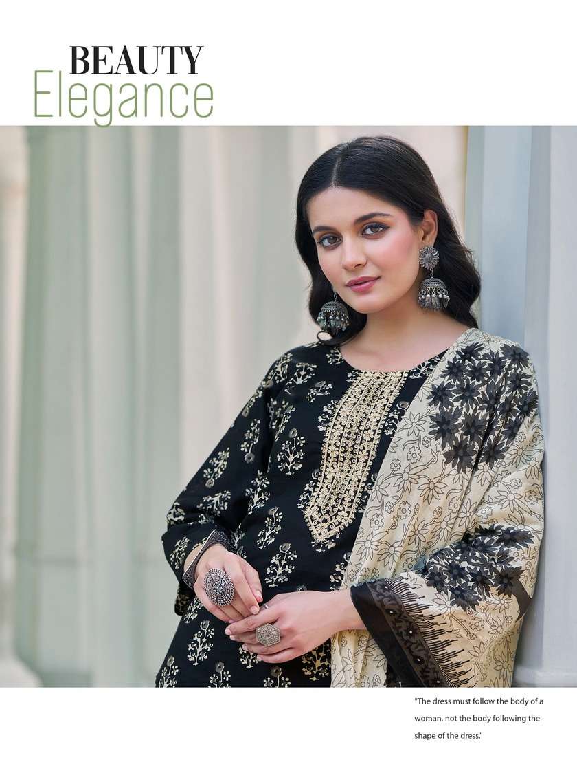 COTTON KUDI VOL-15 BY RADHIKA COTTON FABRIC PRINTED KURTI PANT WITH DUPATTA 