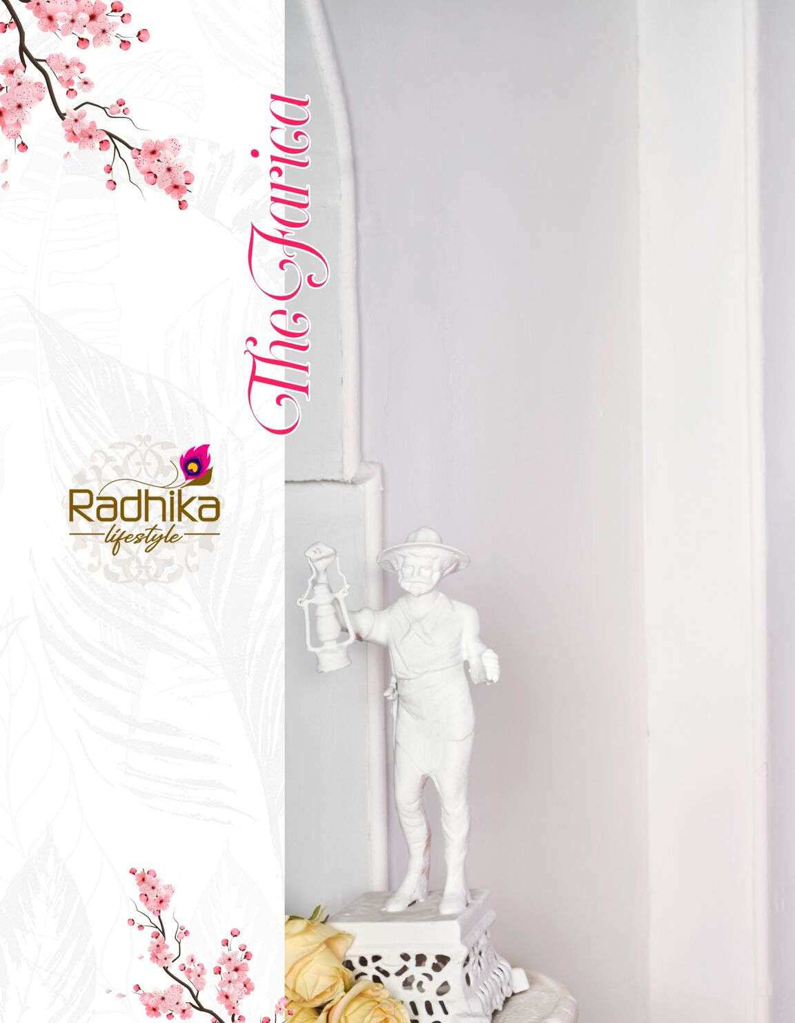 GULNAZ VOL-1 BY RADHIKA LIFESTYLE PURE ORGANZA WITH DIGITAL PRINT 3 PCS SET 